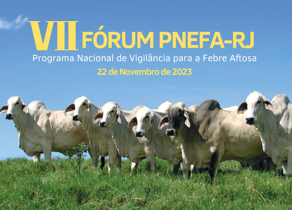 Fórum PNEFA Rio de Janeiro destaca as iniciativas do estado e do país rumo ao status de país livre da febre aftosa